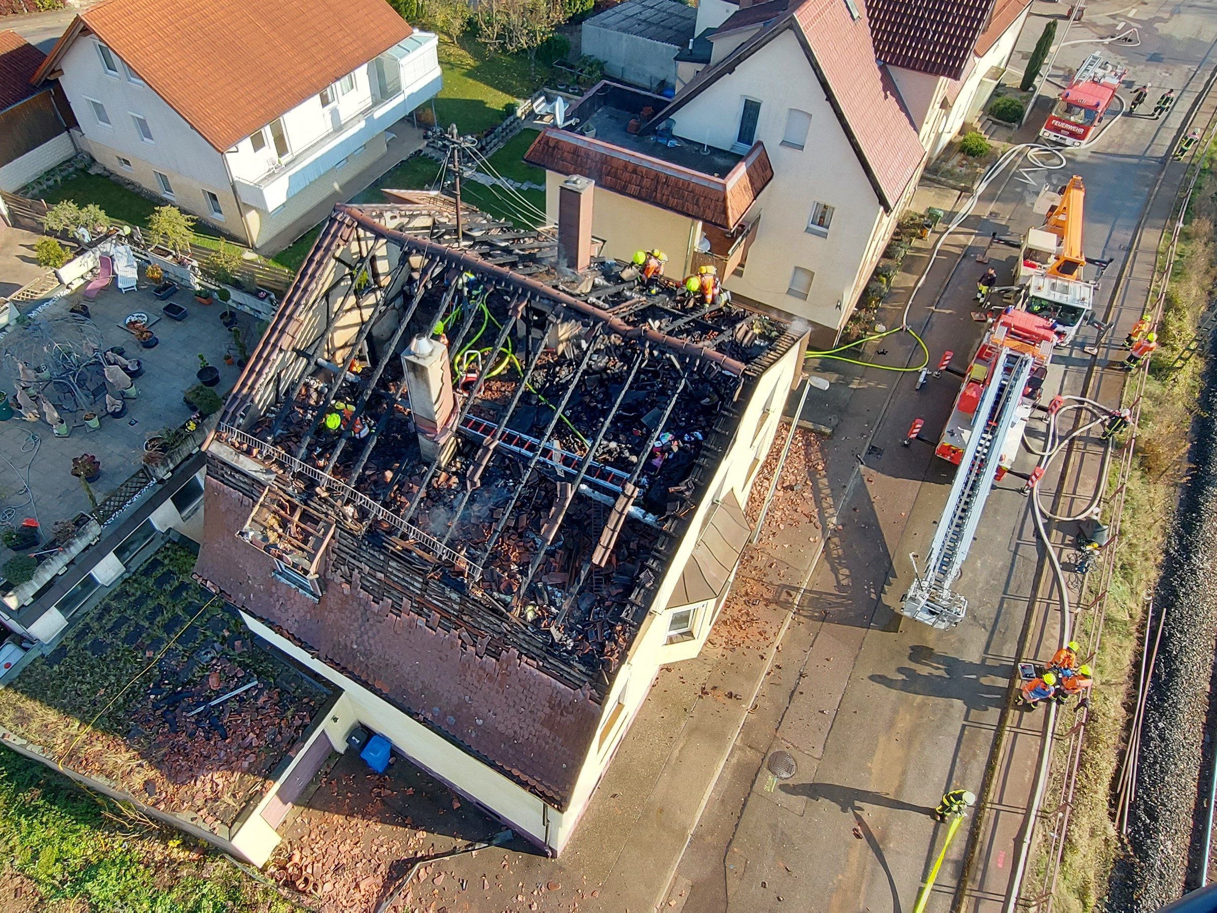                                                     Brand Bahnhofstraße 11.11.2021                                    