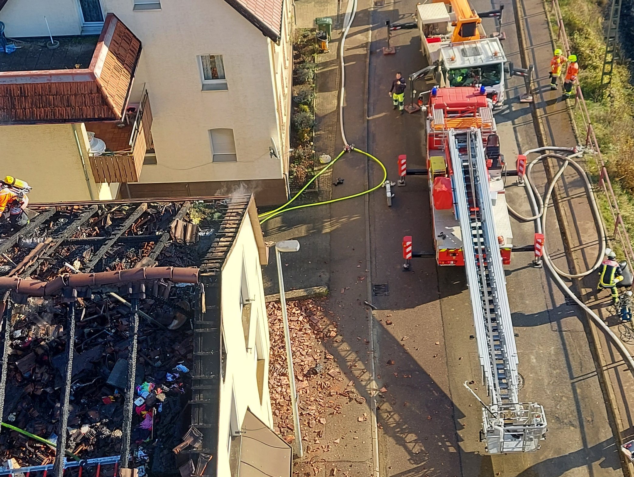                                                     Brand Bahnhofstraße 11.11.2021                                    